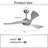 Nicola 52" 3-Blade Ceiling Fan-1936088858