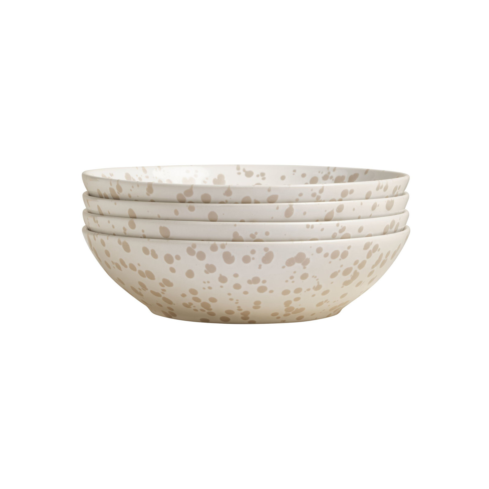 Stoneware Soup Bowl, Beige