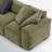 Jinyu 108.27'' Velvet Sofa-319731958