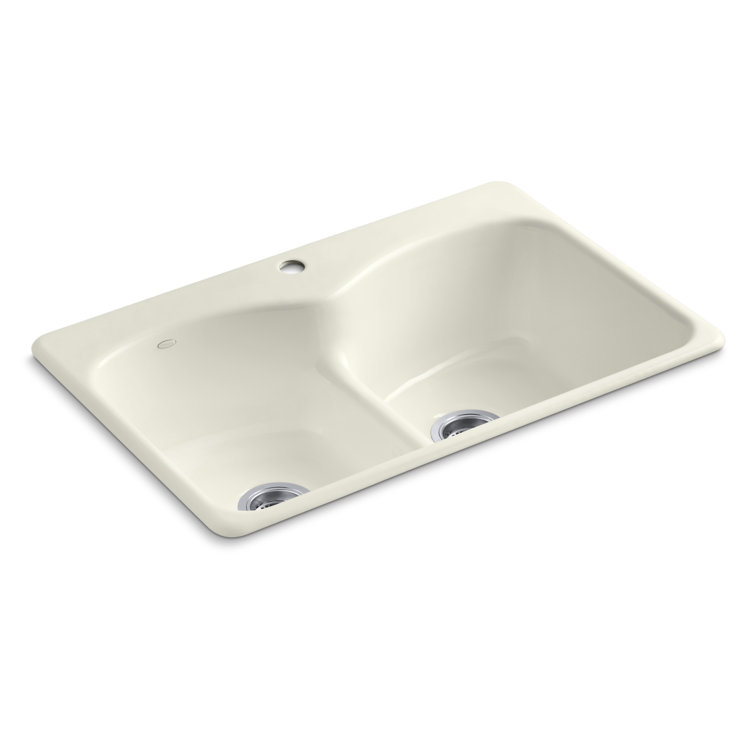 Langlade® 33" L x 22" W Drop-In Kitchen Sink