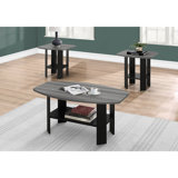 Transitional Table Set, 3pcs Set
