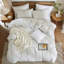 Ensemble de housse de couette à rayures 100% coton délavé Life-114395749-114395756