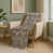 Beige Ikat