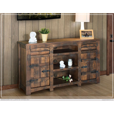 Mezcal 80" TV Stand With 2 Doors, 2 Drawer & 3 Shelves in , 60"