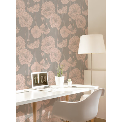 Peel & Stick Floral Roll