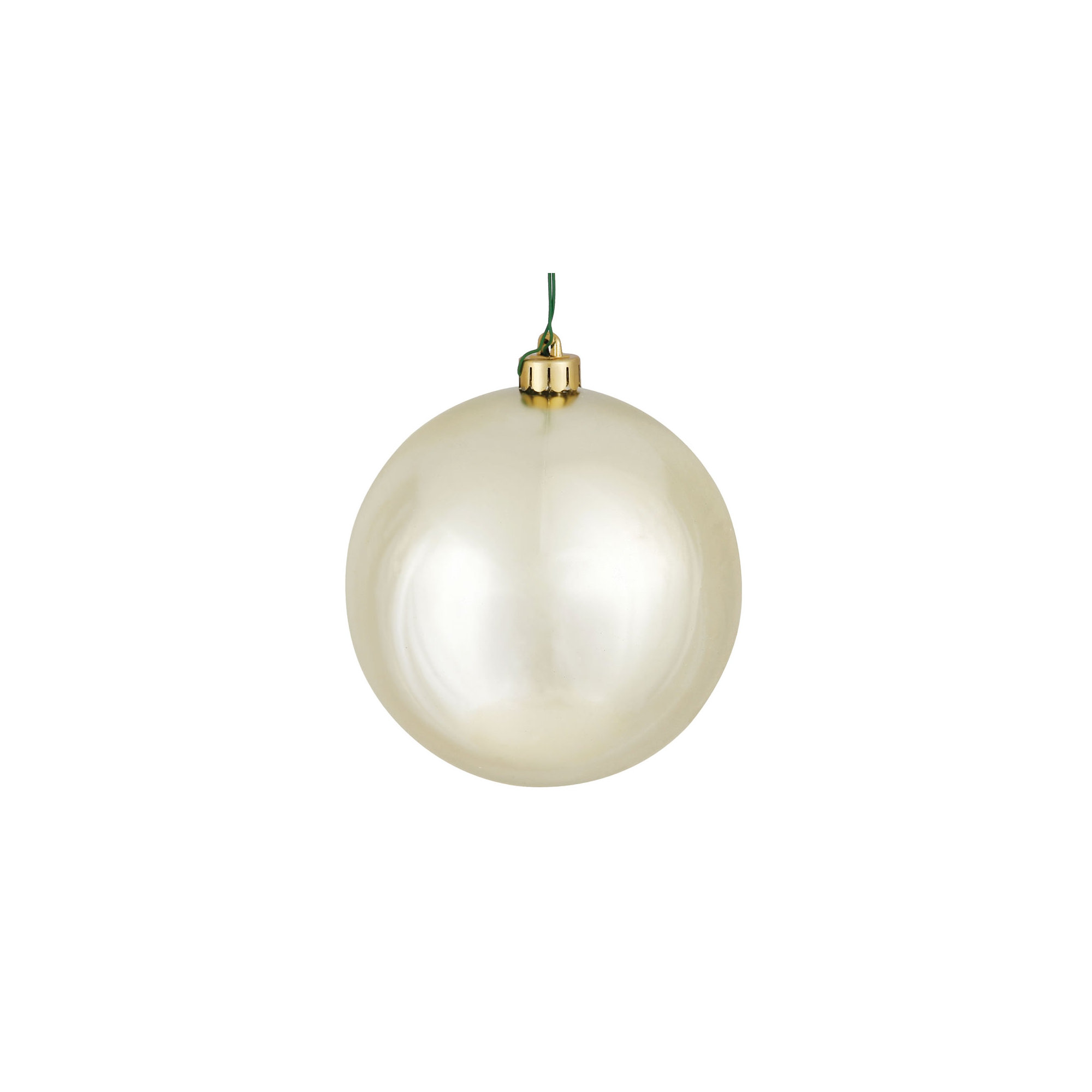 Holiday Décor Ball Ornament, Champagne