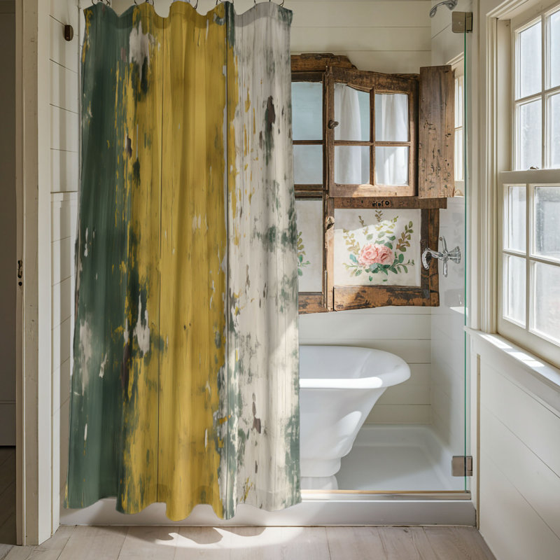 Brightyn Shower Curtain, 74"H x 71"W