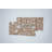 Fabdivine 18X18 Inch Table Napkin with Block Print – Perfect for All Occasions, Kundanvan, Brown