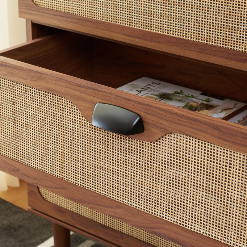 Norene Accent Chest, Walnut