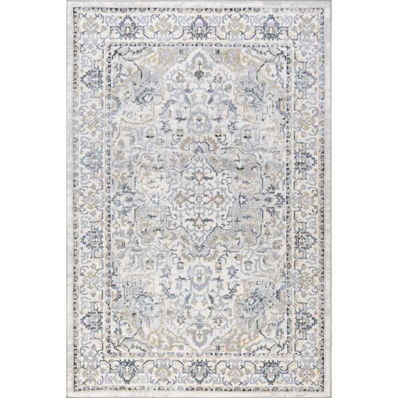 Cady SpinClean Machine Washable Transitional Area Rug, Rectangle 4' x 6'