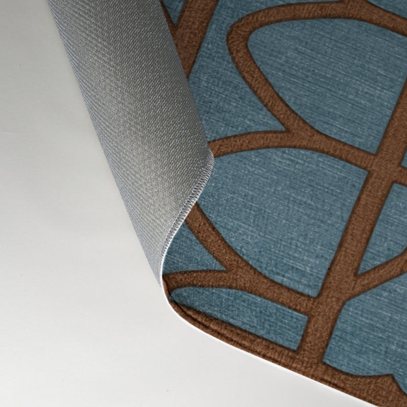 Tapis vert intérieur et extérieur Trellis, Rectangle 5 pi x 7 pi