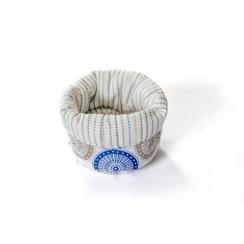 August Grove Surrency Cotton Bread Basket