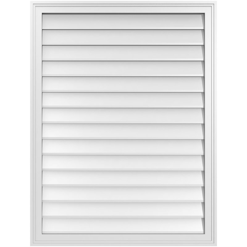 Cadre en brique, brun clair apprêté, H 42 po x l 32 po x P 1,5 po