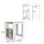 Îlot de cuisine polyvalent avec rangement abondant et fabrication robuste pour une cuisson efficace
