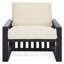 Chaise d'appoint Rahmel Boucle-1317482203