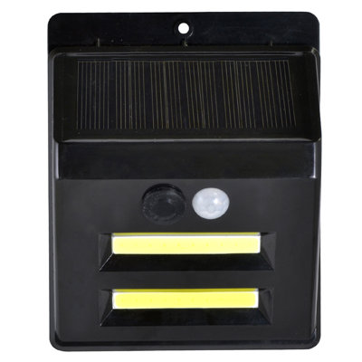 1 - Head LED Solar Powered Outdoor Security Spotlight with Motion Sensor
