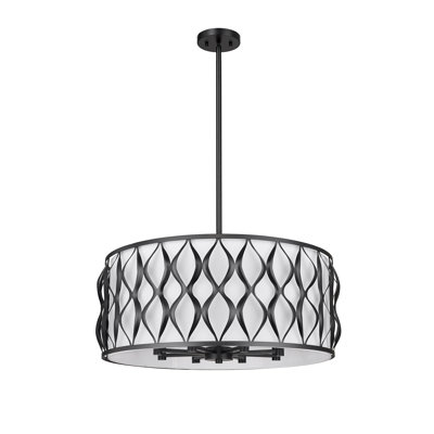 Luminaire suspendu moderne 8 lumières Reggi