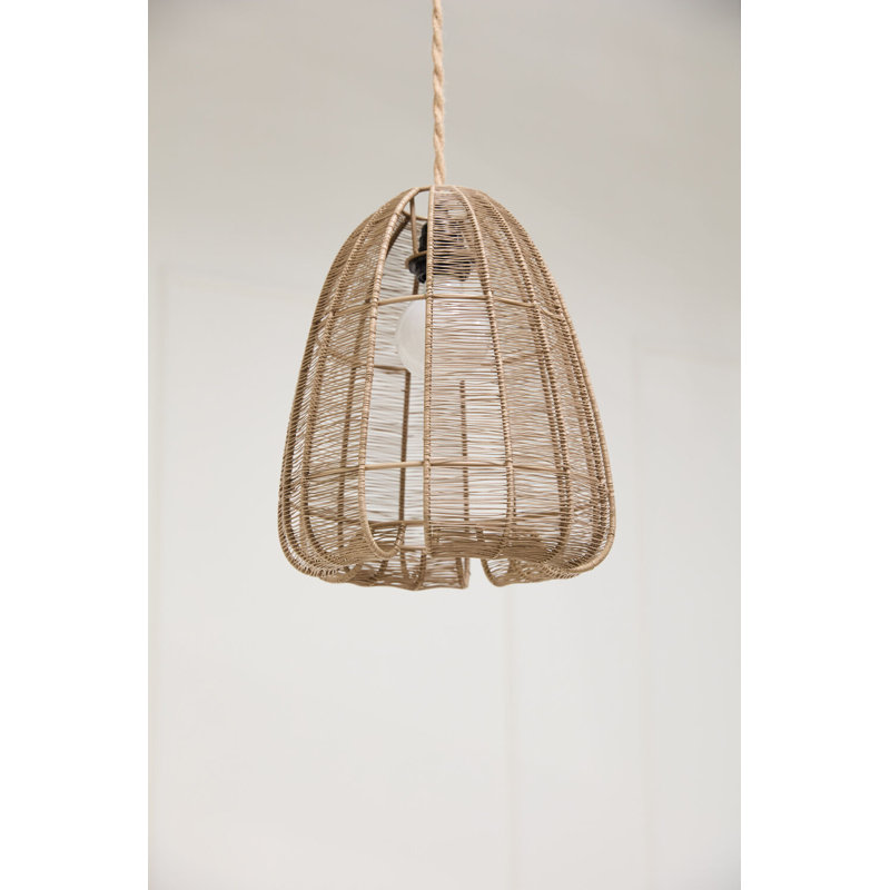 Abat-jour Plensa, H 16,5 po x l 14,5 po x P 14,5 po