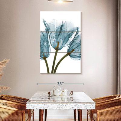 Harnek Blue Tulips X-ray
