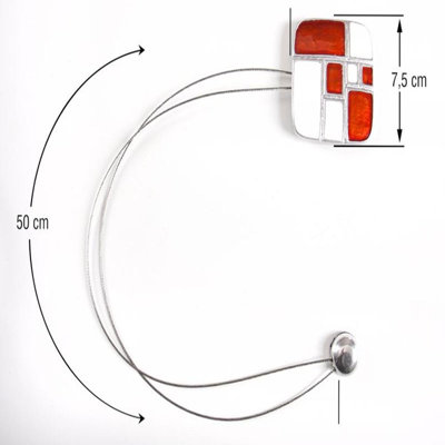 Zearing Fabric 10cm Curtain Tieback