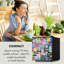 Klarstein 48m³ L Freestanding Mini Fridge with Freezer