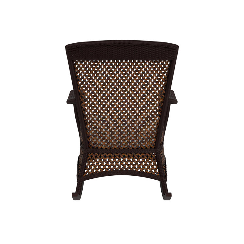 Grand Traverse Outdoor Rocker Chair, Caramel, Canvas Natural Sunbrella® Canvas