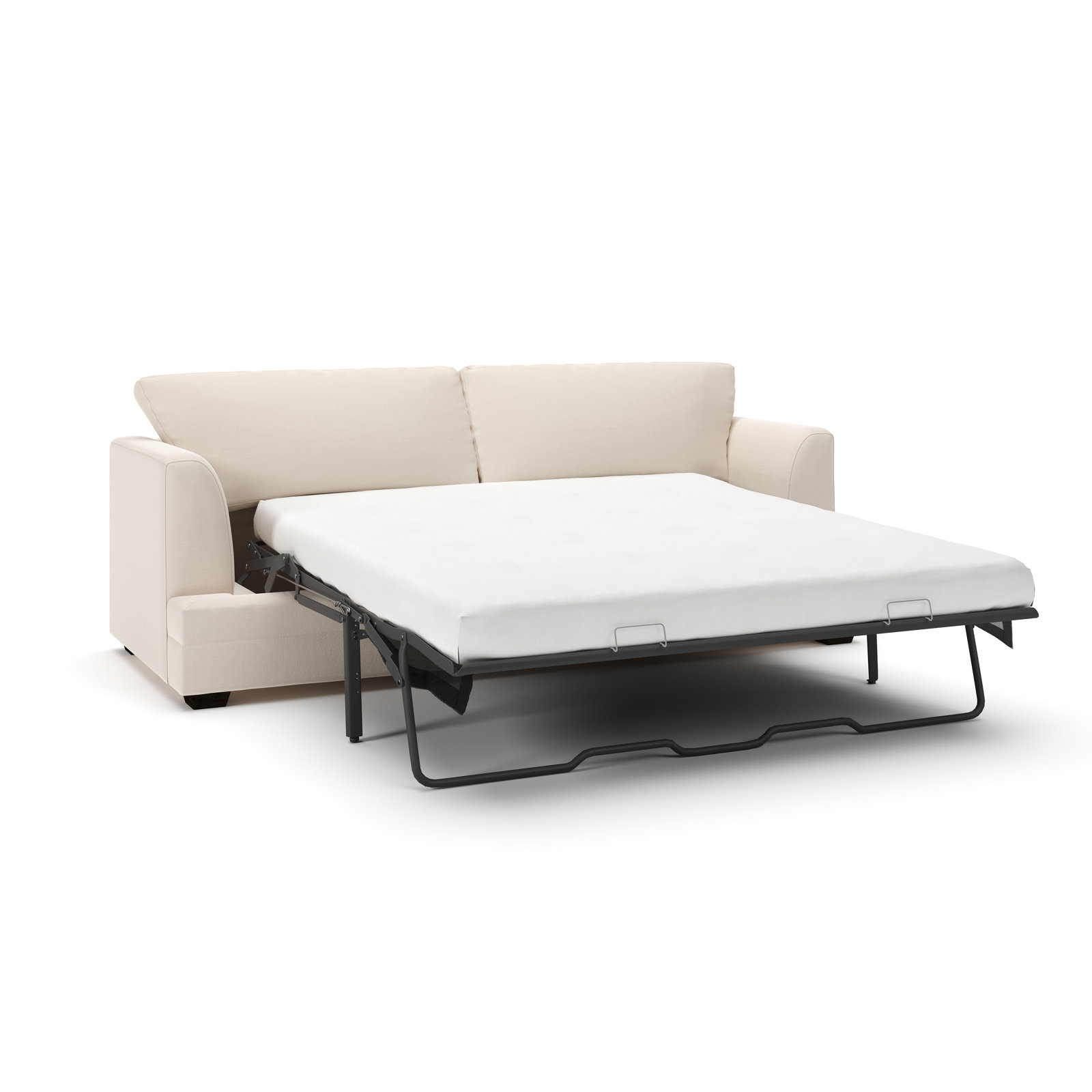 Edan 92'' Sleeper Sofa, Canvas Canvas
