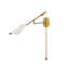 Astrid Sconce-Dark Brown Leather-209480559