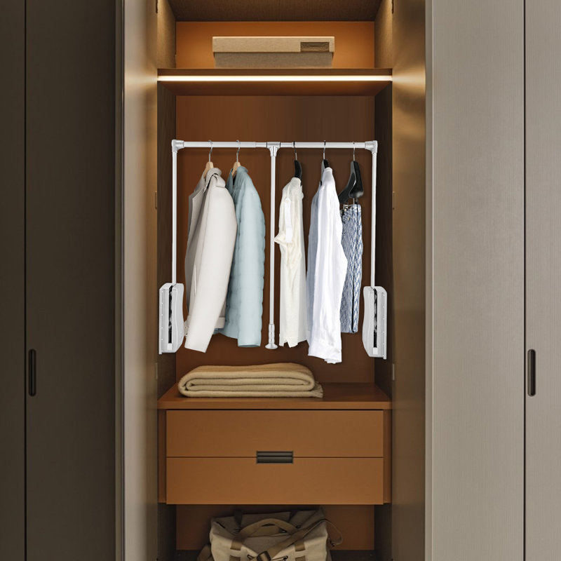 Portemanteau l 47,2 po Alexicia, Blanc
