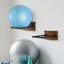 Frankie-Lea Wall Mounted Yoga Sports Rack