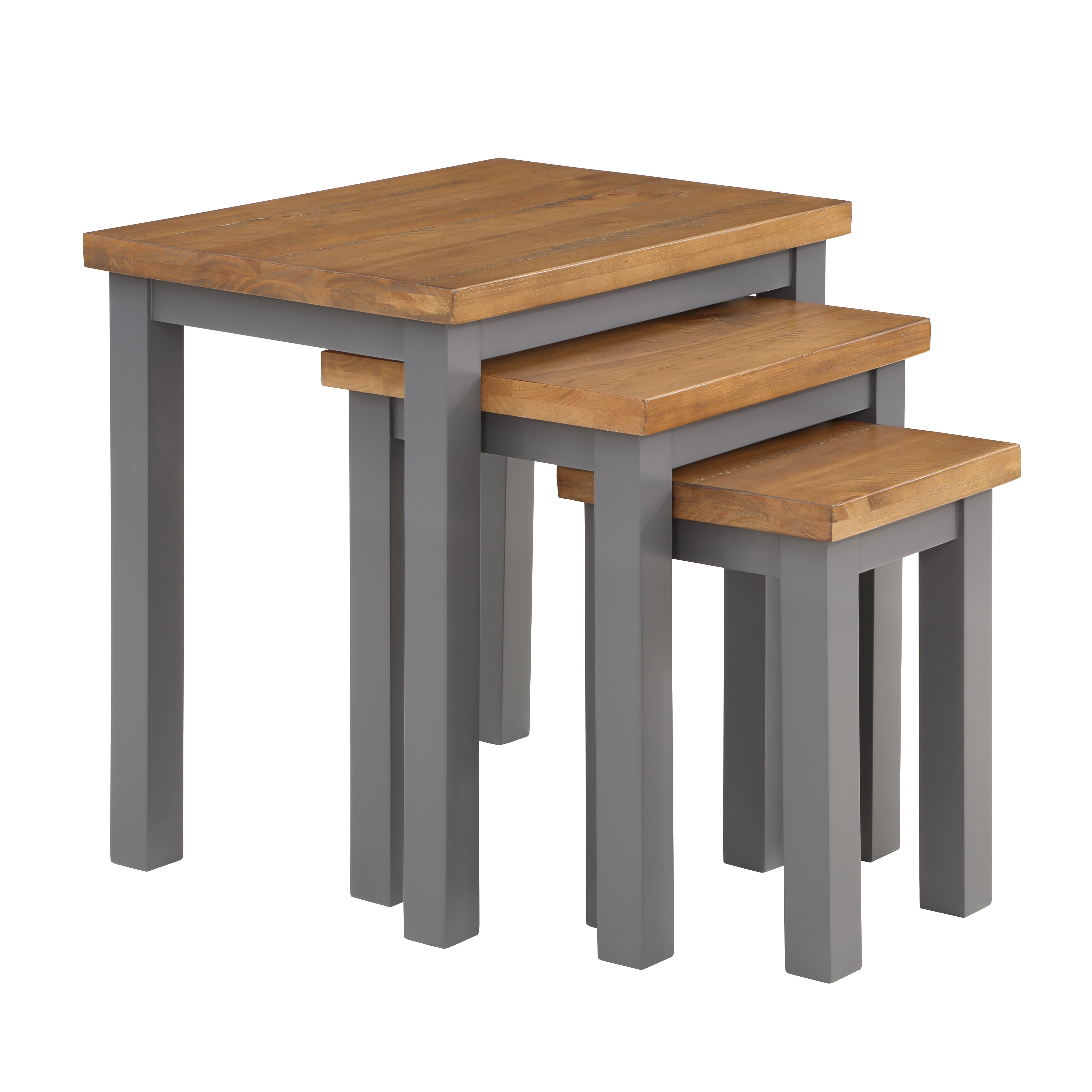 Ophelia & Co. Wabbaseka Beckles 3 Piece Nest of Tables Wayfair.co.uk