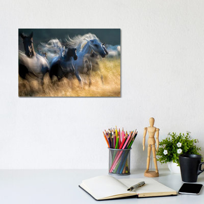 In Akcion By Milan Malovrh - Wrapped Canvas Painting by Milan Malovrh - Wrapped Canvas Painting