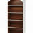 70.86" 5-Tier White & Oak Vintage Library Bookcase For Living Room, Office, Bedroom
