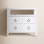 2-Drawer Acacia Nightstand