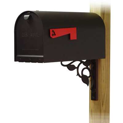 Titan Steel Post Mounted Mailbox