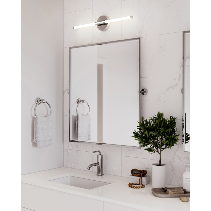 Japree Dimmable LED Vanity Light, Polished Chrome
