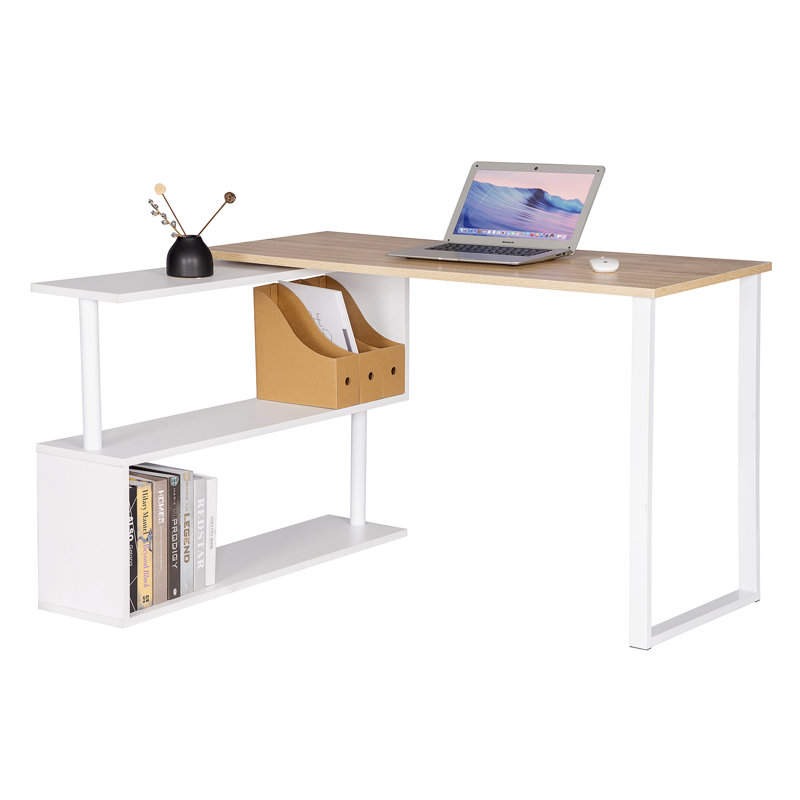 Esprit L-Shape Desk, Light Oak