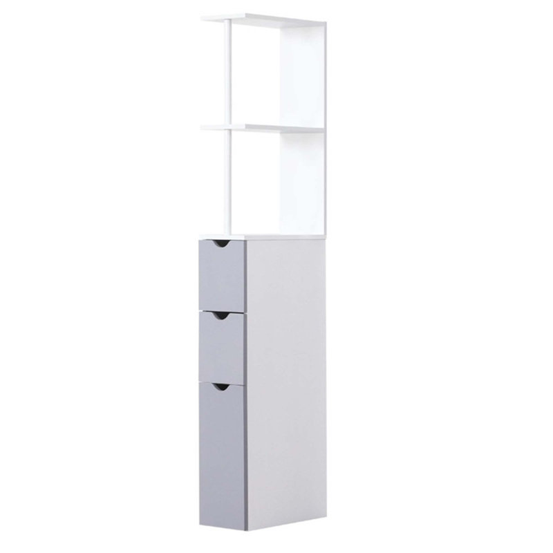 Armoire de rangement pour salle de bain, Blanc