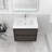 30'' Single Bathroom Vanity with Acrylic Top-1316012027