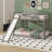Twin-Over-Twin Bunk Bed With Slide And Ladder-114328189