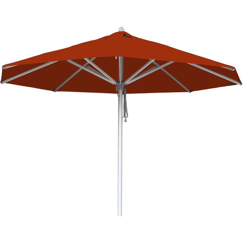 Parasol de marché 10 pi Ezell, Terracotta