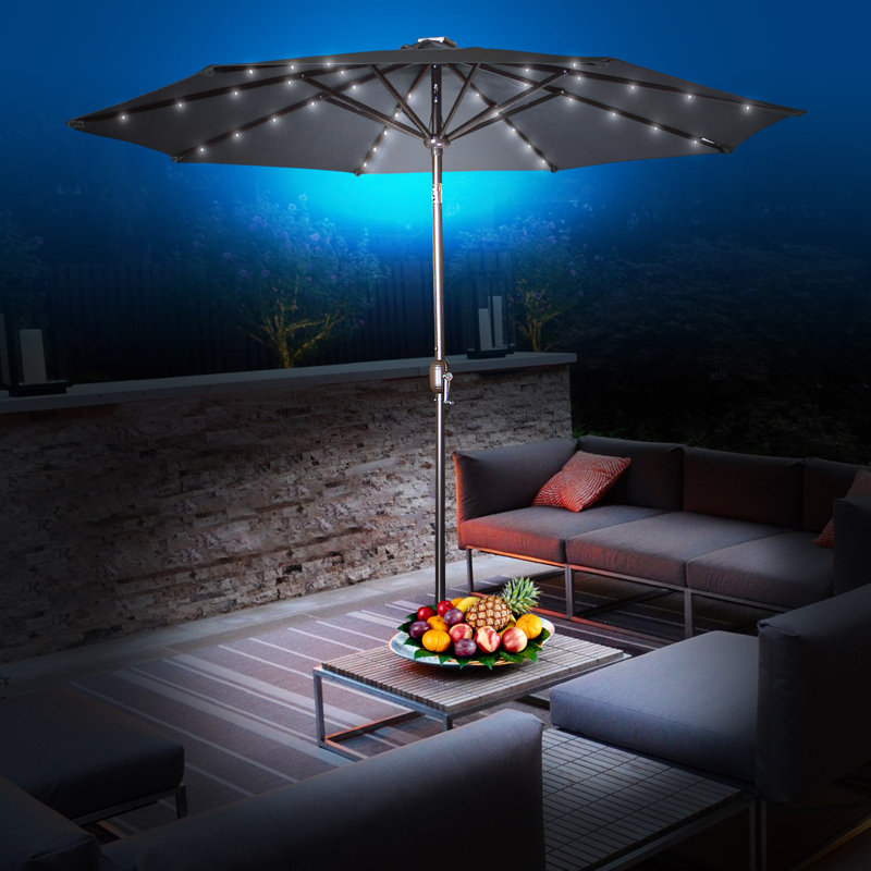 Parasol lumineux 9 ', Bourgogne