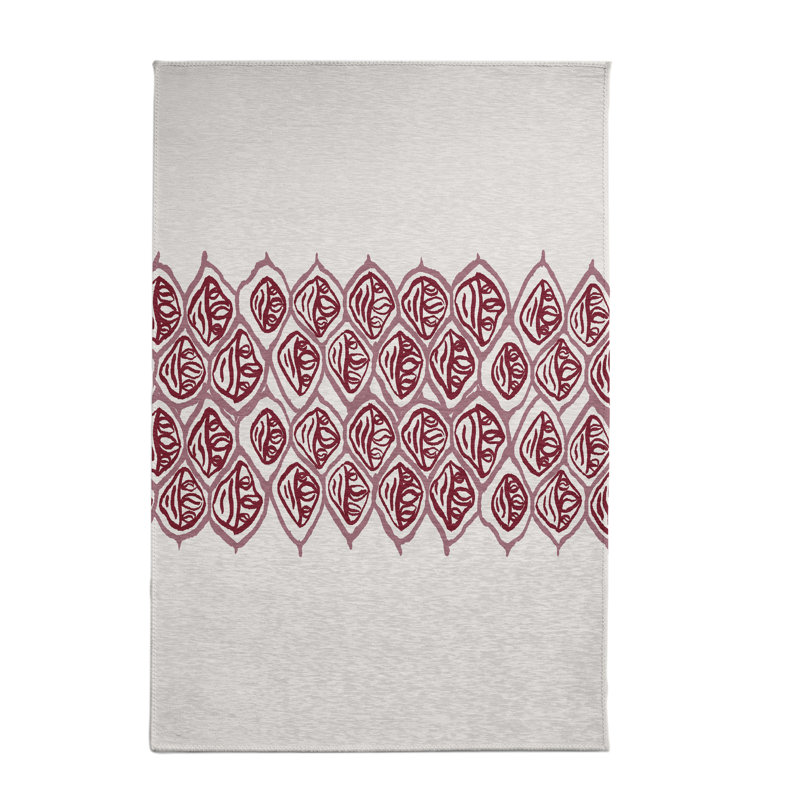 Safari Chenille Geometric Indoor Rug, Rectangle 2' x 3'