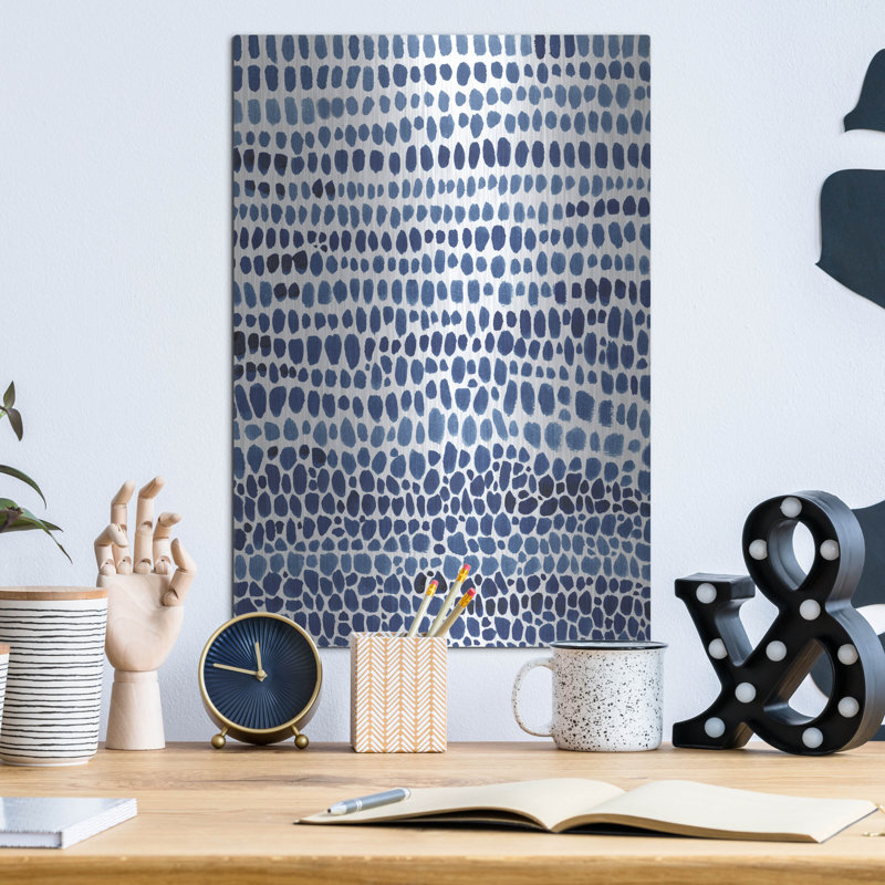 Wrought Studio «Blue progression II» par Tim O'Toole, art mural en métal
