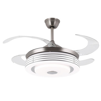 Hamdah 42" Ceiling Fan with LED Lights