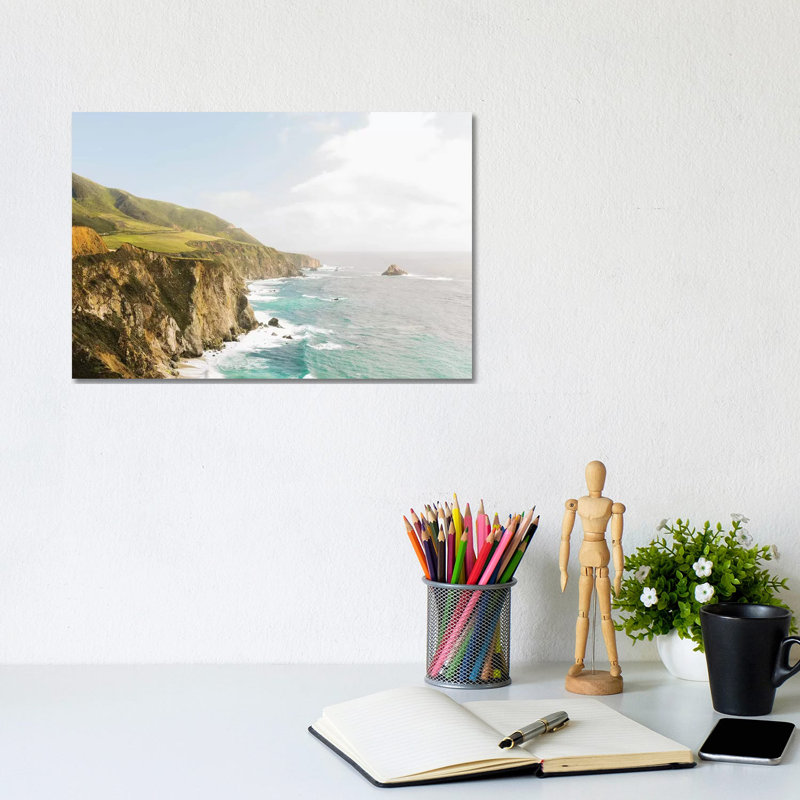 Big Sur I, California by Lovelylittlehomeco - Wrapped Canvas Print, 20.32 cm H x 30.48 cm W
