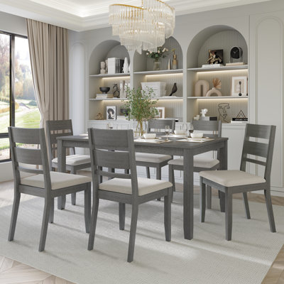 Ocossio 6 - Person Four Leg Dining Set
