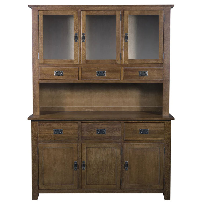 Sideboard with Bar Hutch, Brown