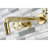 Kingston Brass Belknap Two-Handle 3-Hole Wall Mount Roman Tub Faucet-50761226