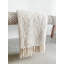 Jeté tissé 100% coton-496733407